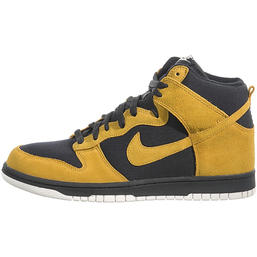 NIKE DUNK HIGH - GOLD DARK / BLACK SAIL